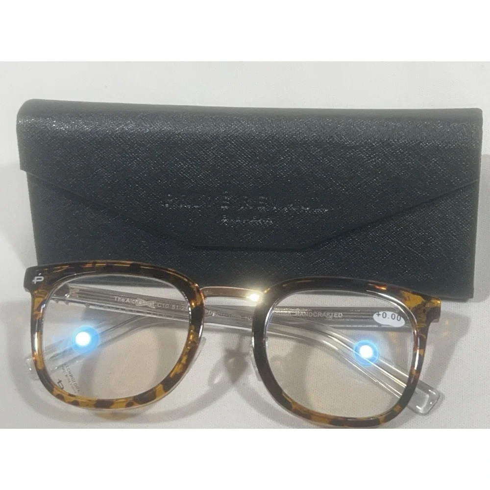 Prive Revaux Alchemist Blue Light Glasses Tortoise Minimalist Fashion Style
